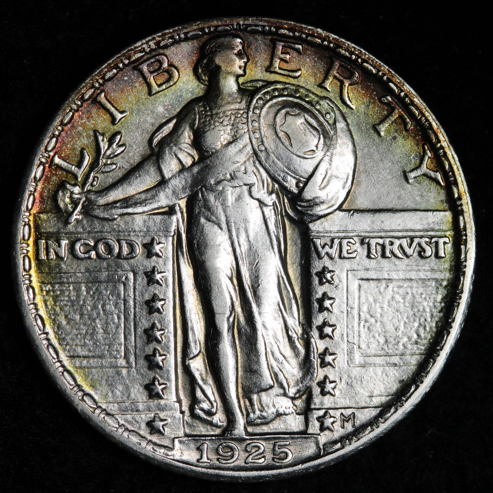 1925 Standing Liberty Silver Quarter BU *UNCIRCULATED* MS E270 CGRCHU