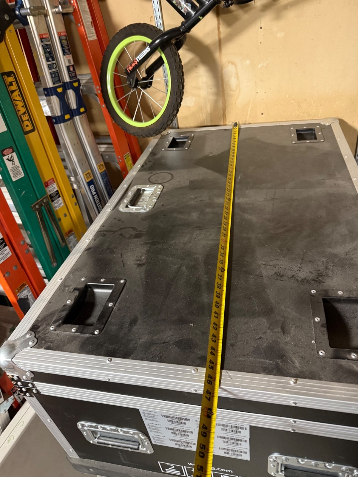 LG ATA Utility Road Case with Casters/Wheels