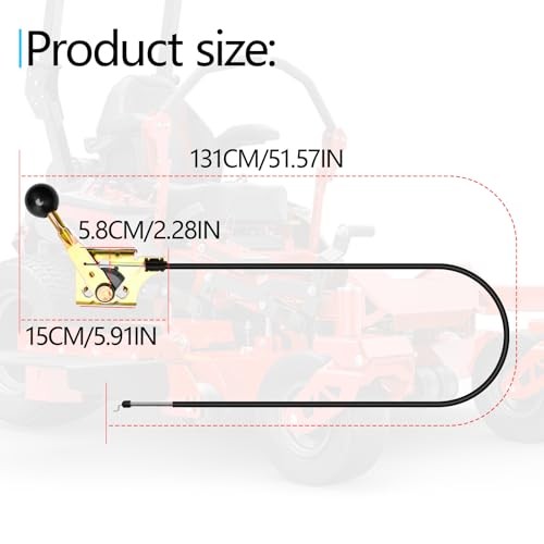 06900412 Throttle Control Cable Compatible with Pro-Turn Pro-Stance Pro-Ride