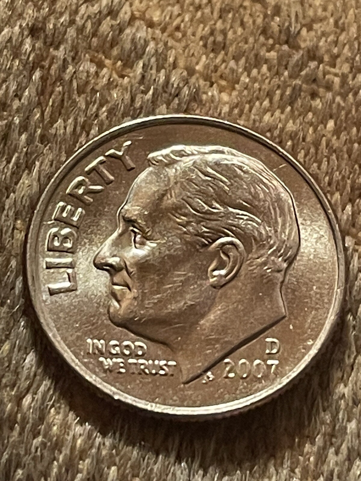 2007-D BU Roosevelt Dime (Lot of 2)