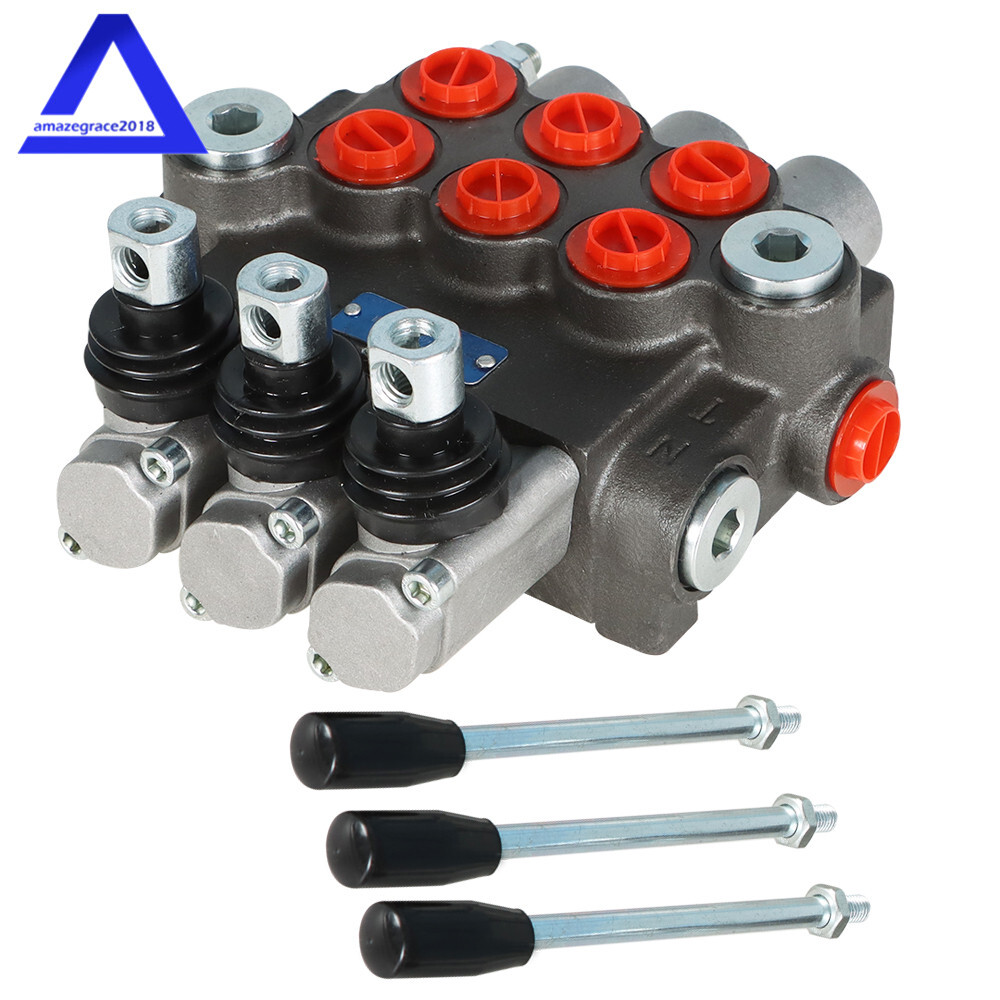 13GPM 3 Spool P40 Manual Operate Hydraulic Directional Control Valve