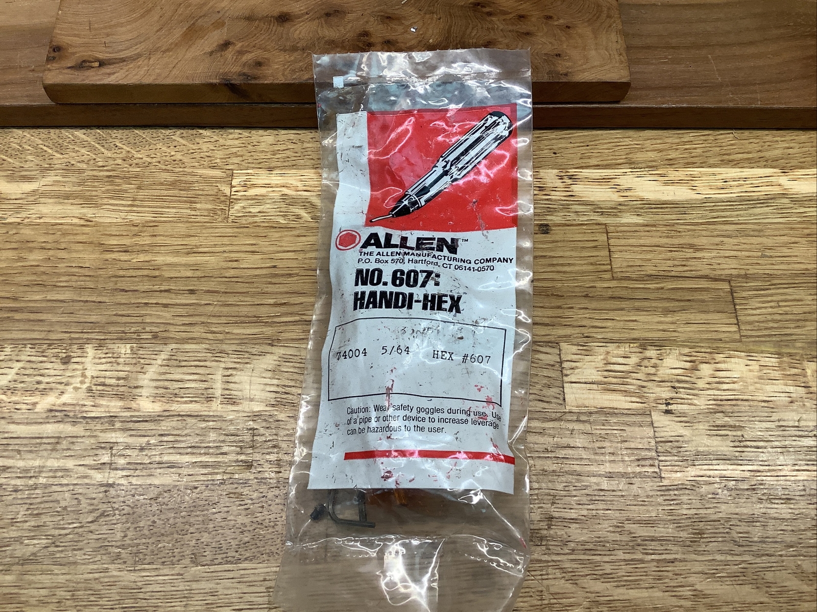 Allen Mfg No. 607 Handi-Hex 74004 5/64 Hex#607