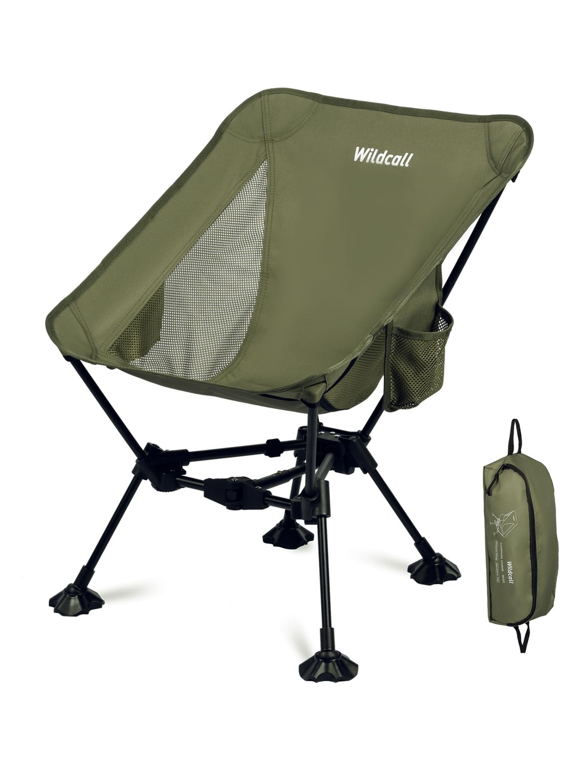 Lightweight Compact Folding Beach Camping Chair AntiSinking Large Feet