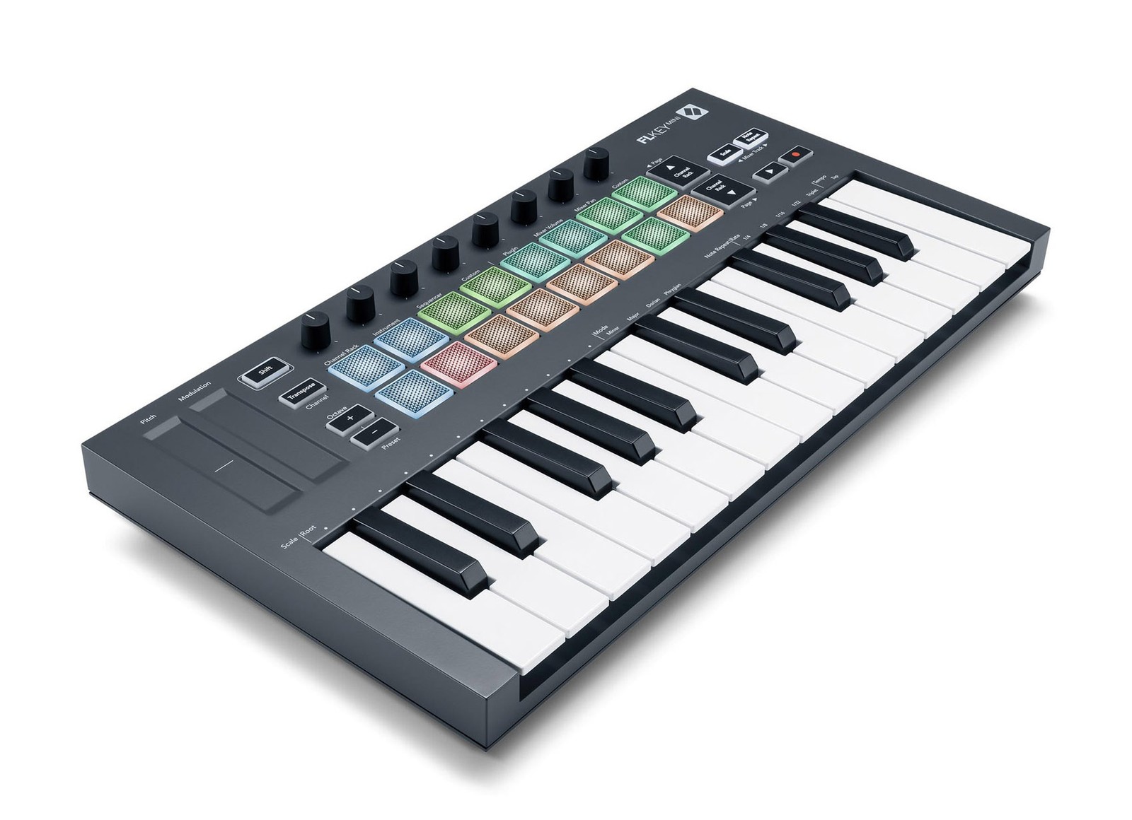 Novation FLkey Mini 25-Mini-Key MIDI Keyboard Controller 4 FL Studio+Headphones