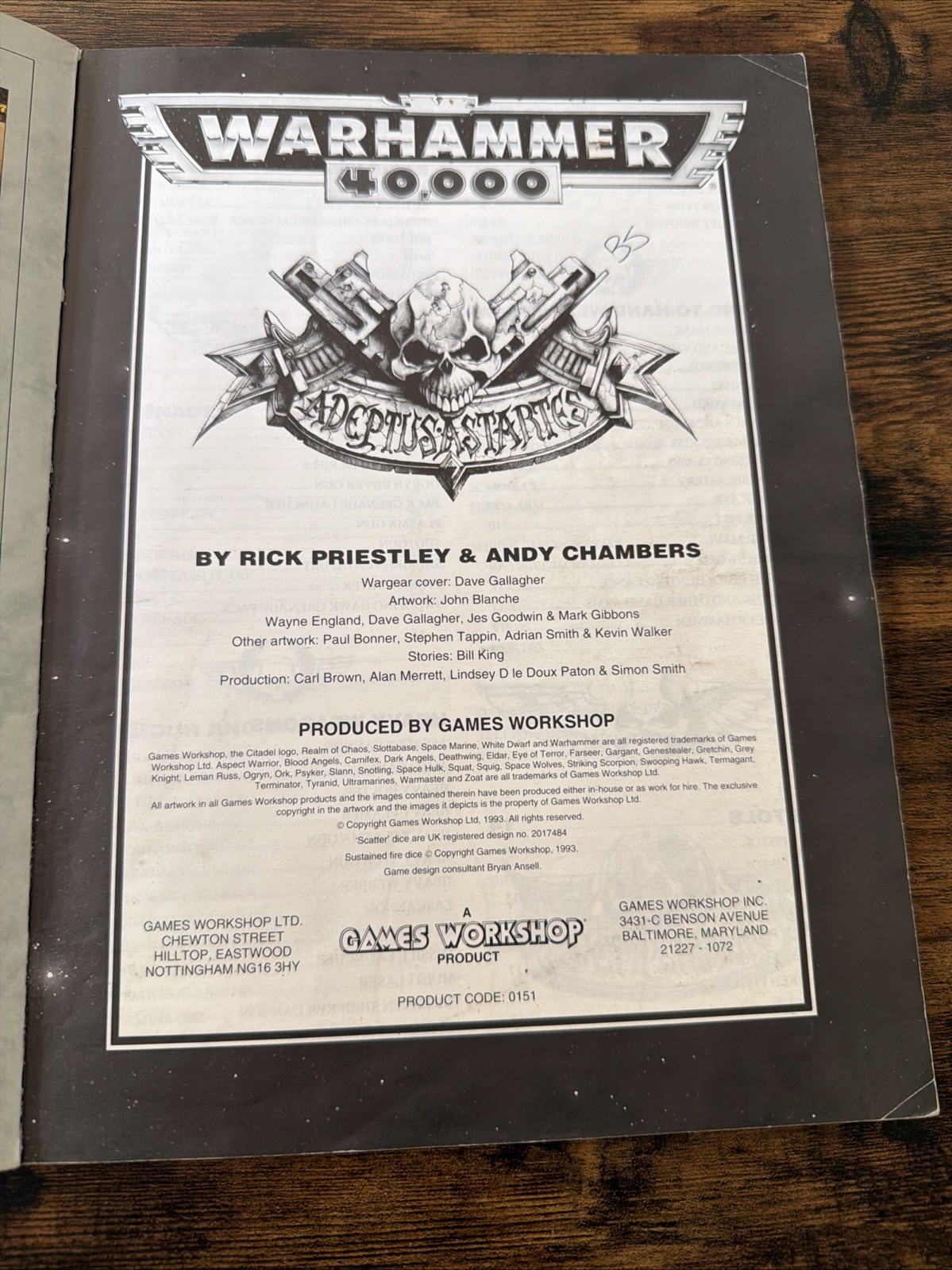 Warhammer 40,000 Wargear Book