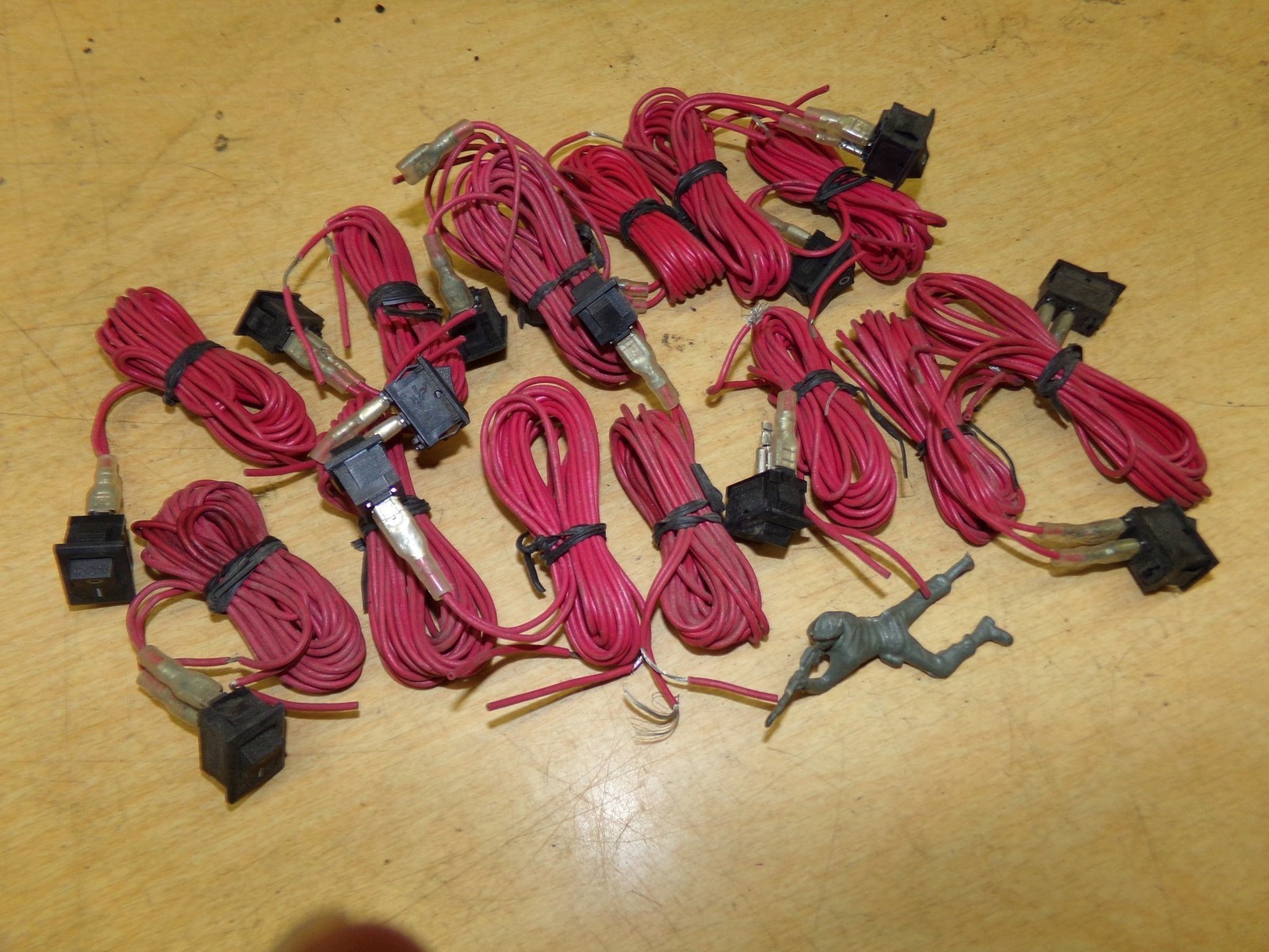 Lot of 13, 1B 1 1A, Red Wire, 6A 250VAC, 10A, 125VAC *Free Shipping*