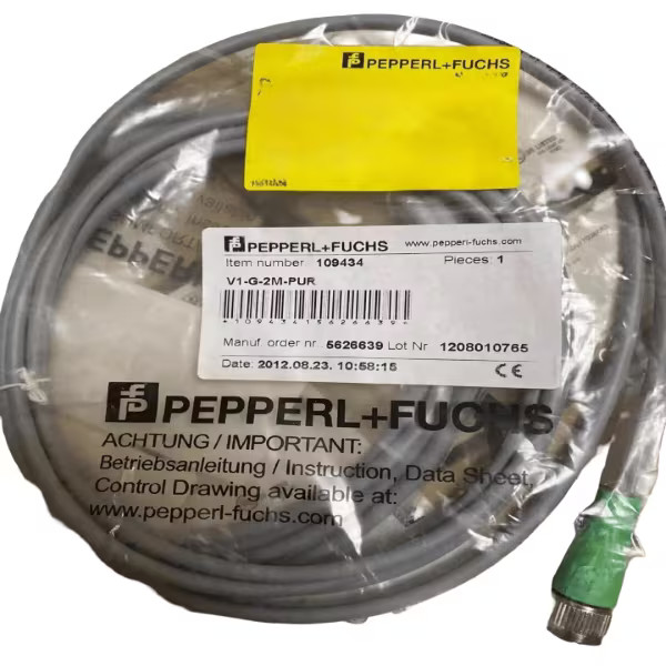 Pepperl+Fuchs V1-G-2M-PUR Industrial Cable Assemblies 109434