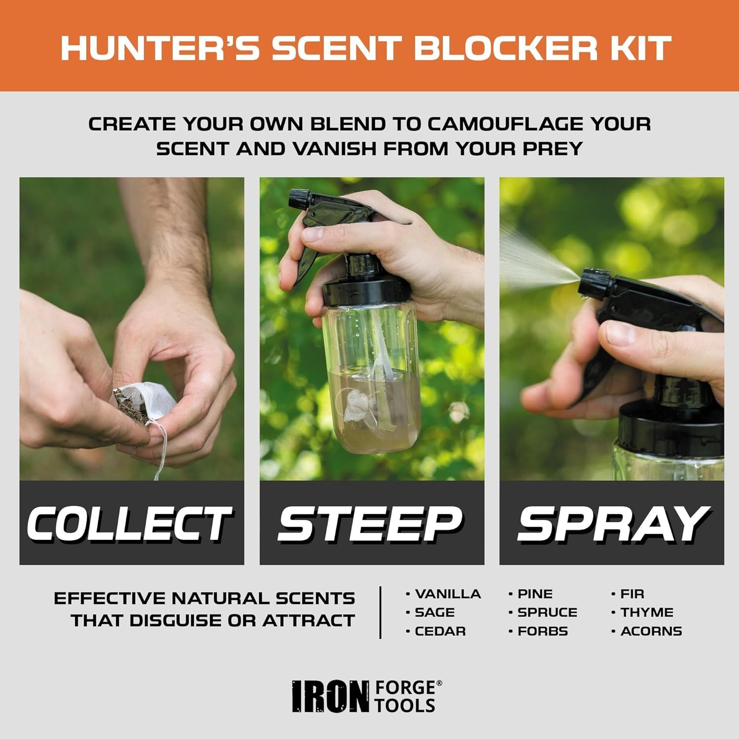 Iron Forge Tools Scent Blocker for Hunting