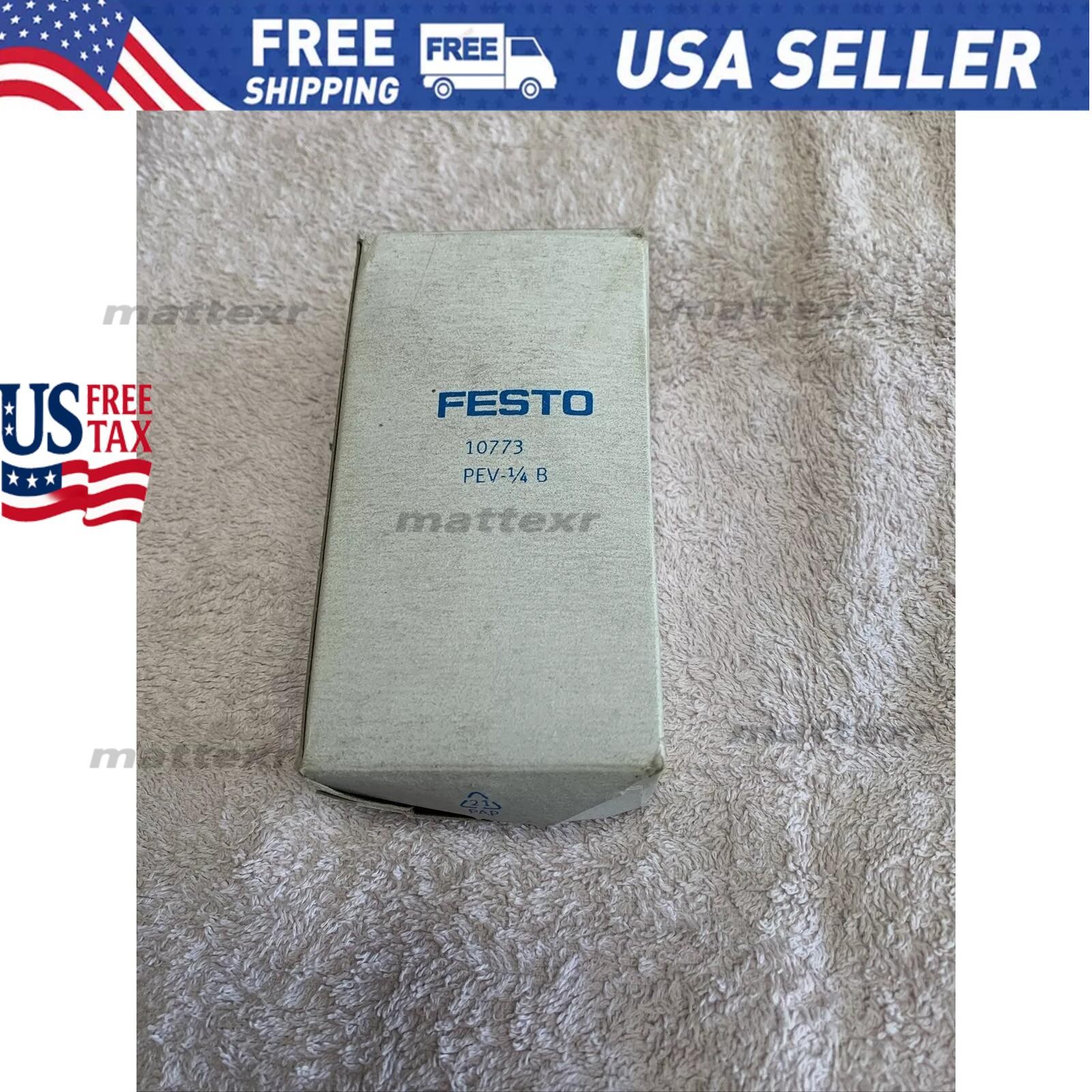 New Festo 10773 PEV-1/4-B Pressure Switch