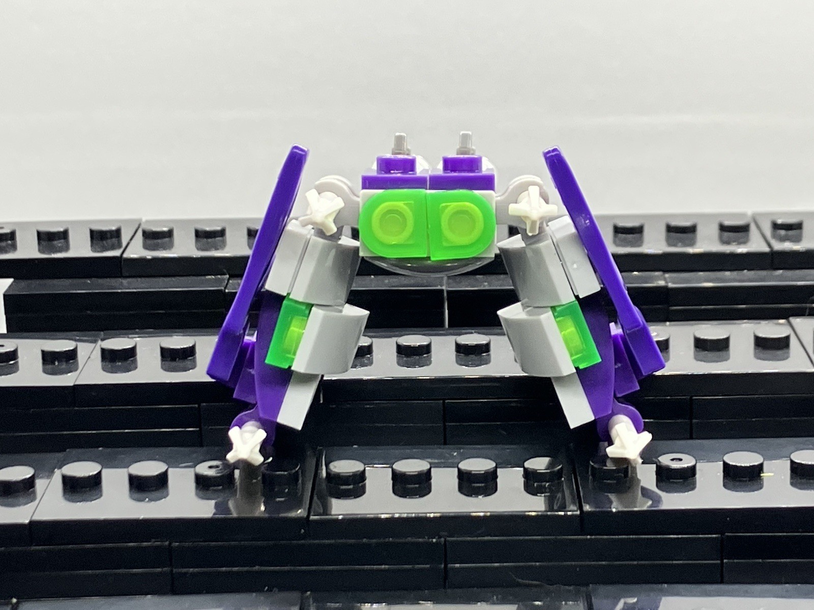 Green Goblin Custom Mini Figure With Glider