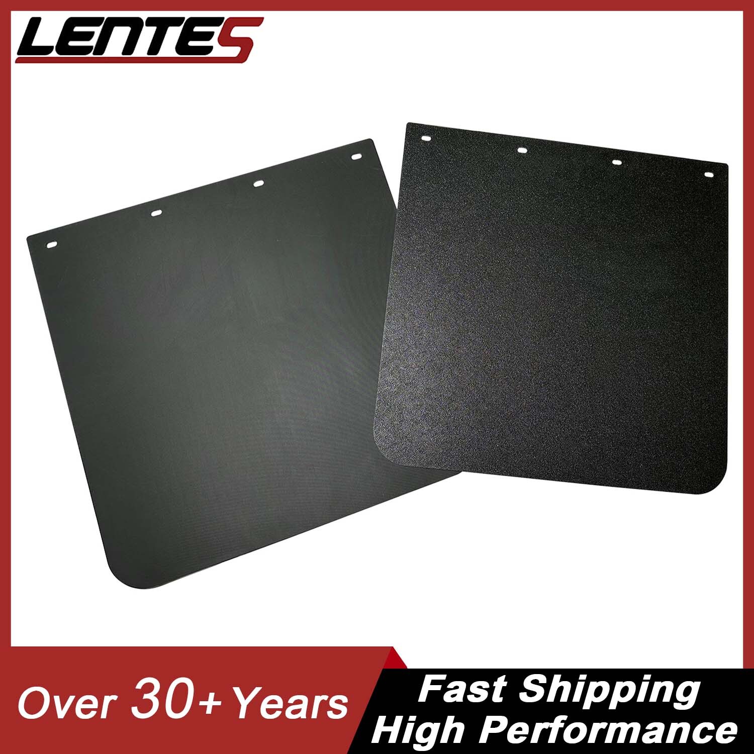 New Pair Mud Flaps 24"x 24" Semi Truck Trailer Heavy Duty 1/8" Thick Polymer