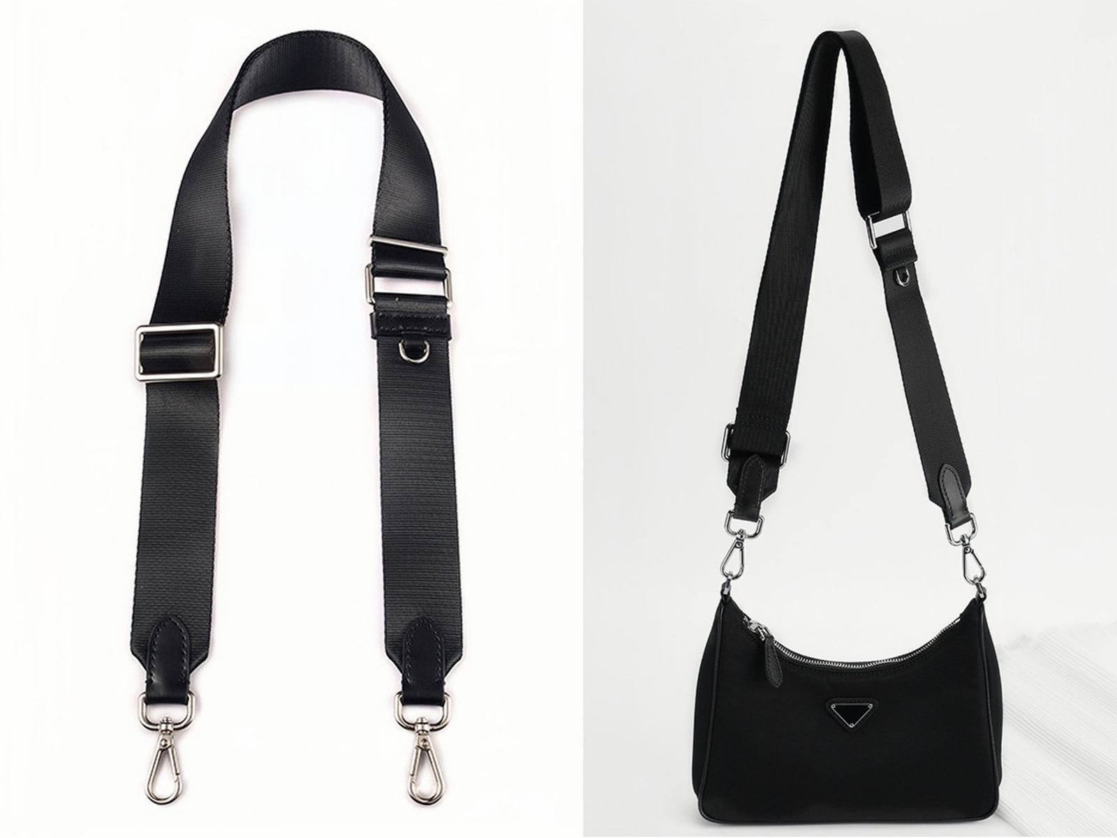 Adjustable Webbing Crossbody and Shoulder Handbag Strap