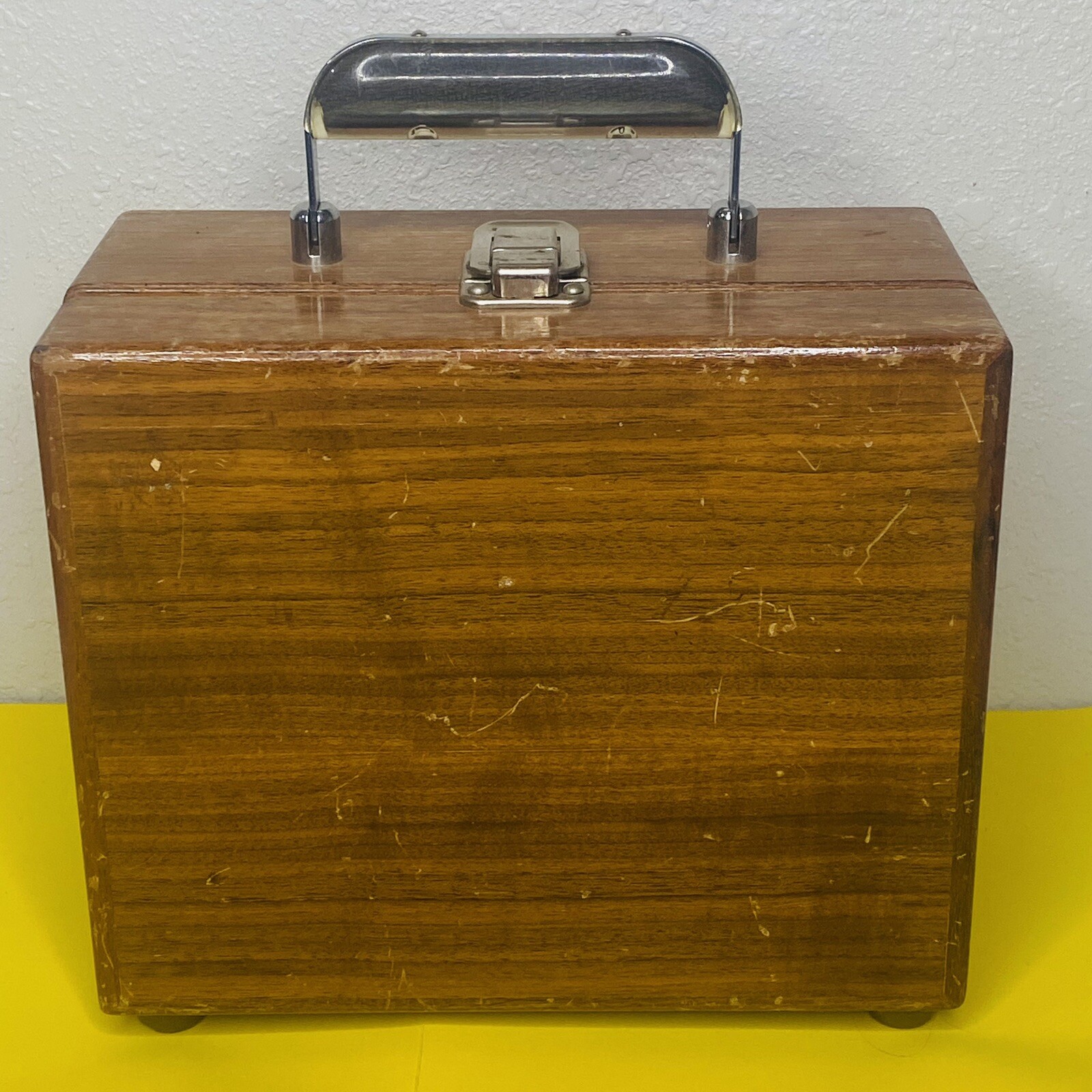 Vtg ALNOR PORTABLE PYROMETER TYPE 4200 ILLINOIS TESTING LABS Untested Wood Box
