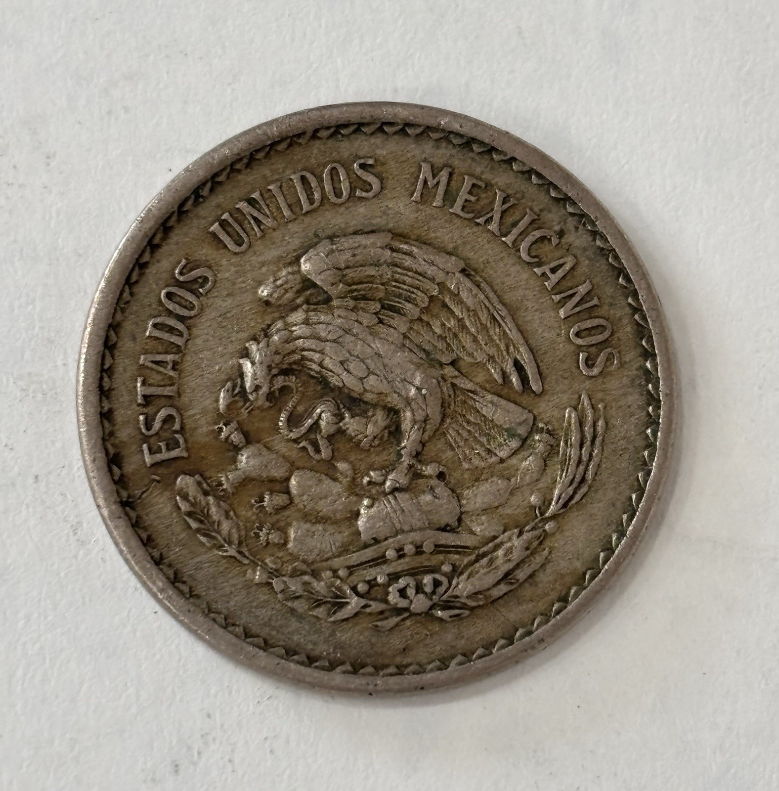 Vintage Assorted Mexican Coins 1957, 1969, 1946, & 1952