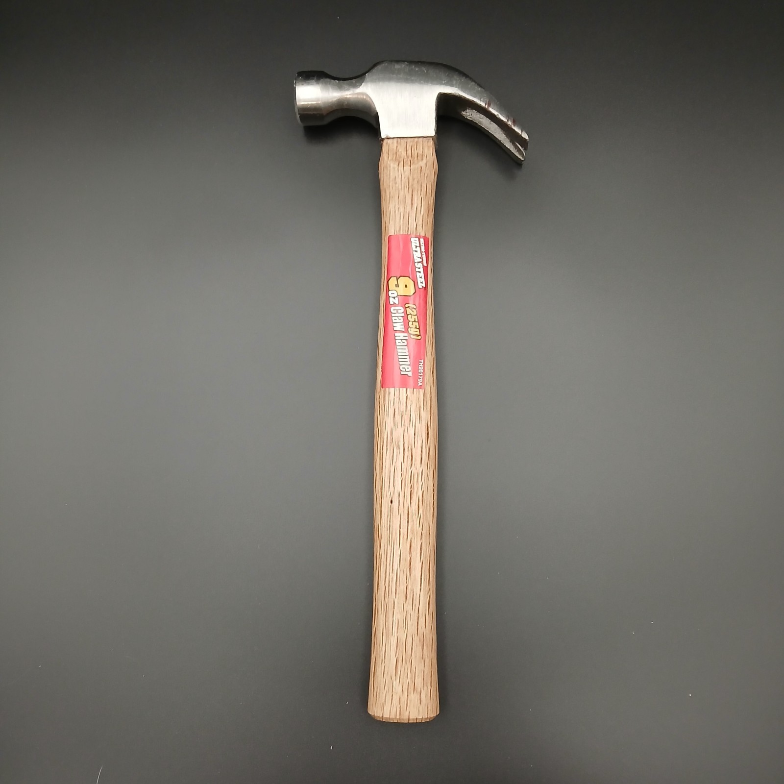 Light Weight UltraSteel Claw Hammer - 9 oz - Wooden Handle - 11 3/8" long