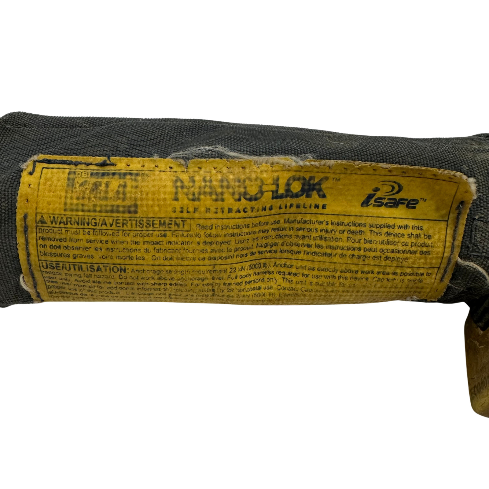 DBI Sala Tool Nano-Lok Self Retracting Life Line Fall Protection Overhead Work