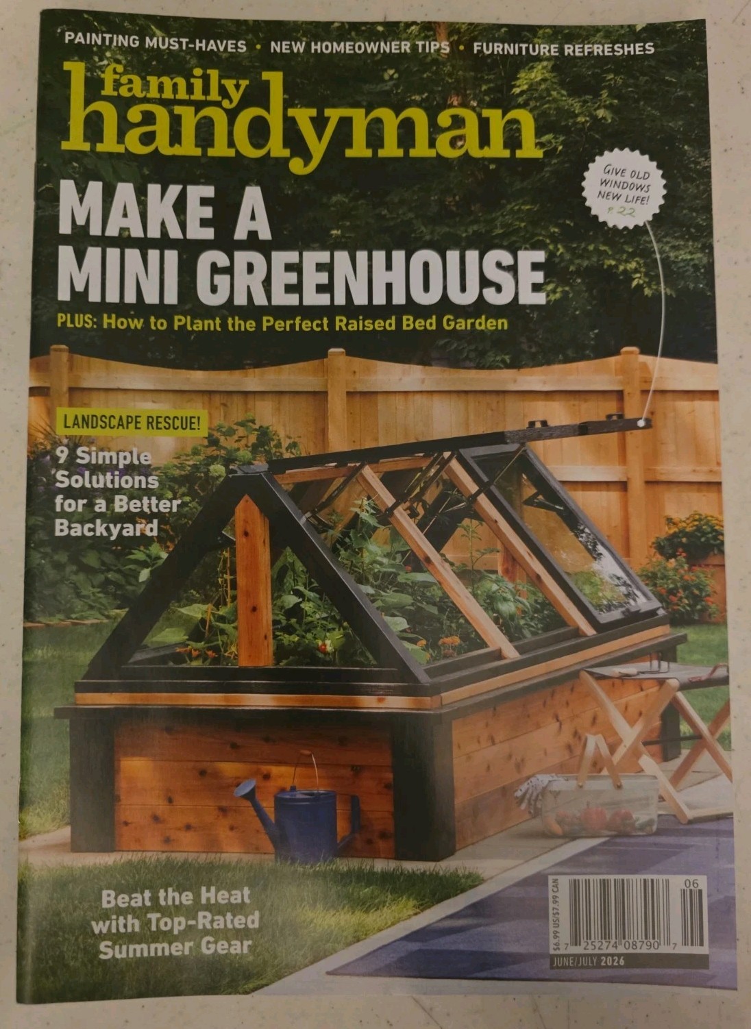 FAMILY HANDYMAN MAGAZINE  Make A Mini Greenhouse