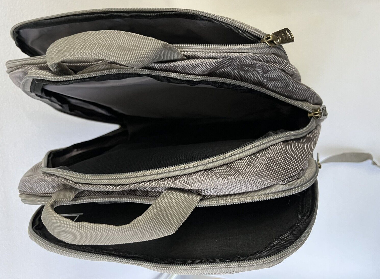 Workfront Backpack Gray Laptop Compartments