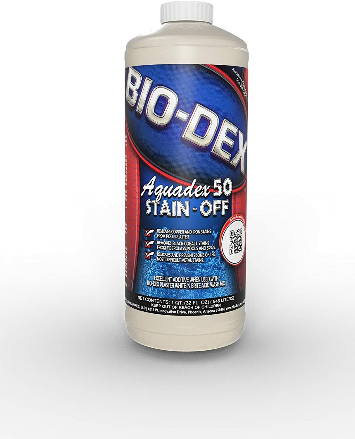 Bio-Dex ADQ50 Aquadex 50 Stain-Off, 32oz