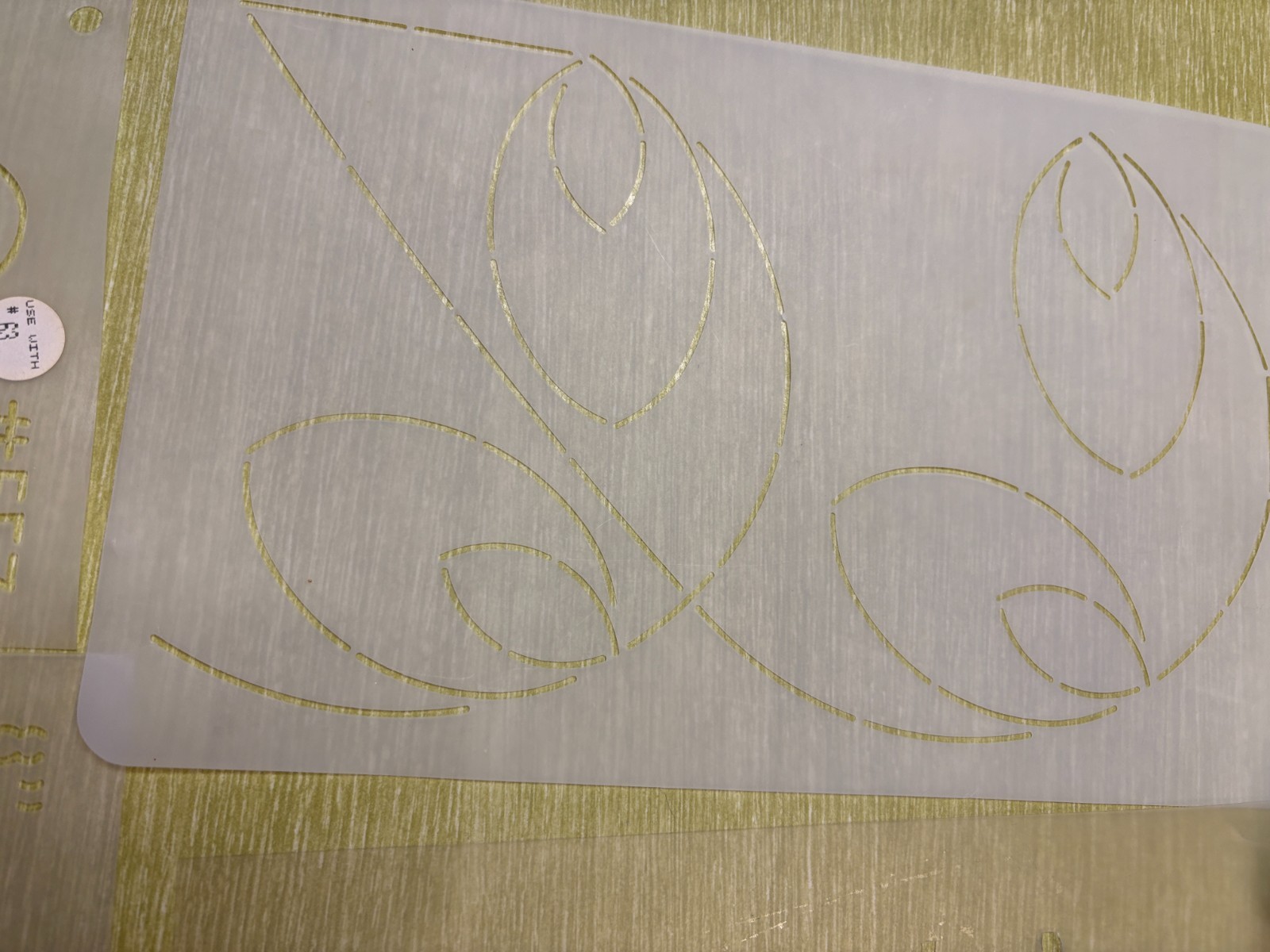 7 Quilting Templates Stencils, for marking quilts before quilting" Borders/Block