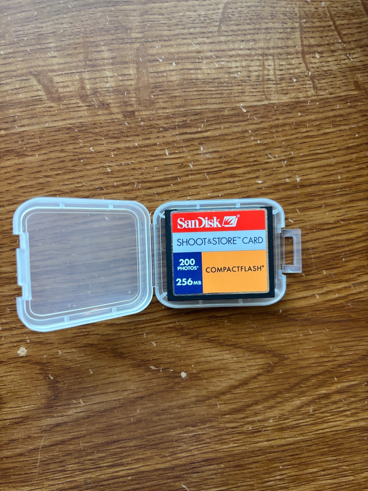 SanDisk Shoot & Store CF 256 MB CompactFlash Card (SDCFS-256-A99)