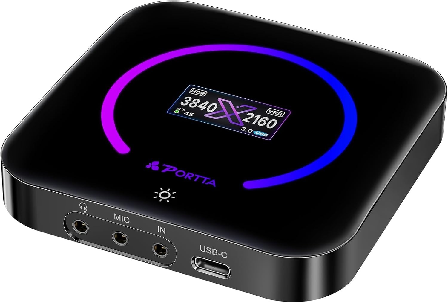 PORTTA DX20R HDMI Video Capture Card Stream & Record 4K 60Hz Low Latency