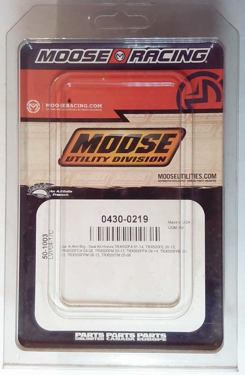NEW MOOSE RACING TRX UPPER A-ARM BEARING SEAL KIT 0430-0219