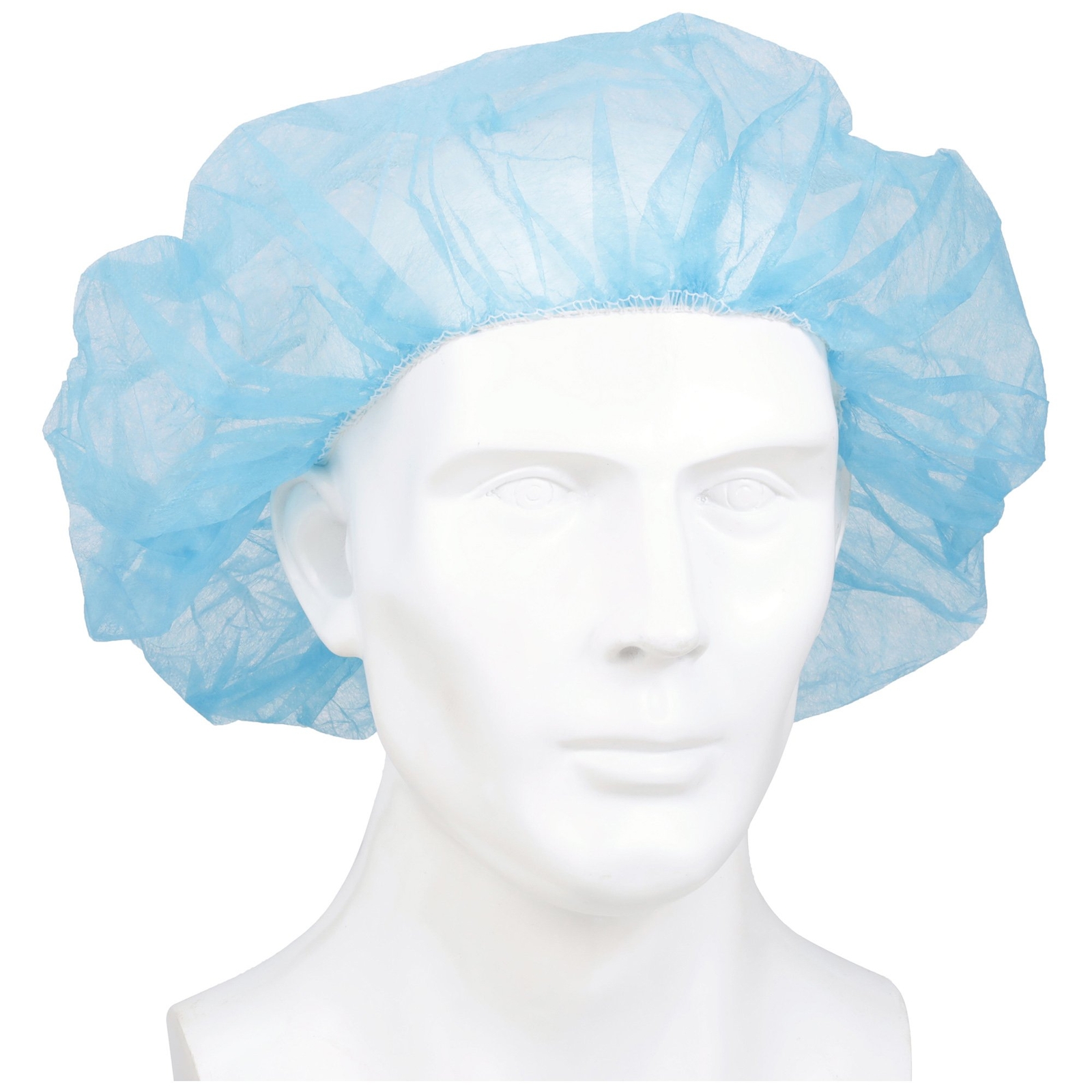 McKesson Blue Spunbond Bouffant Cap Disposable 40181100 100 per Box