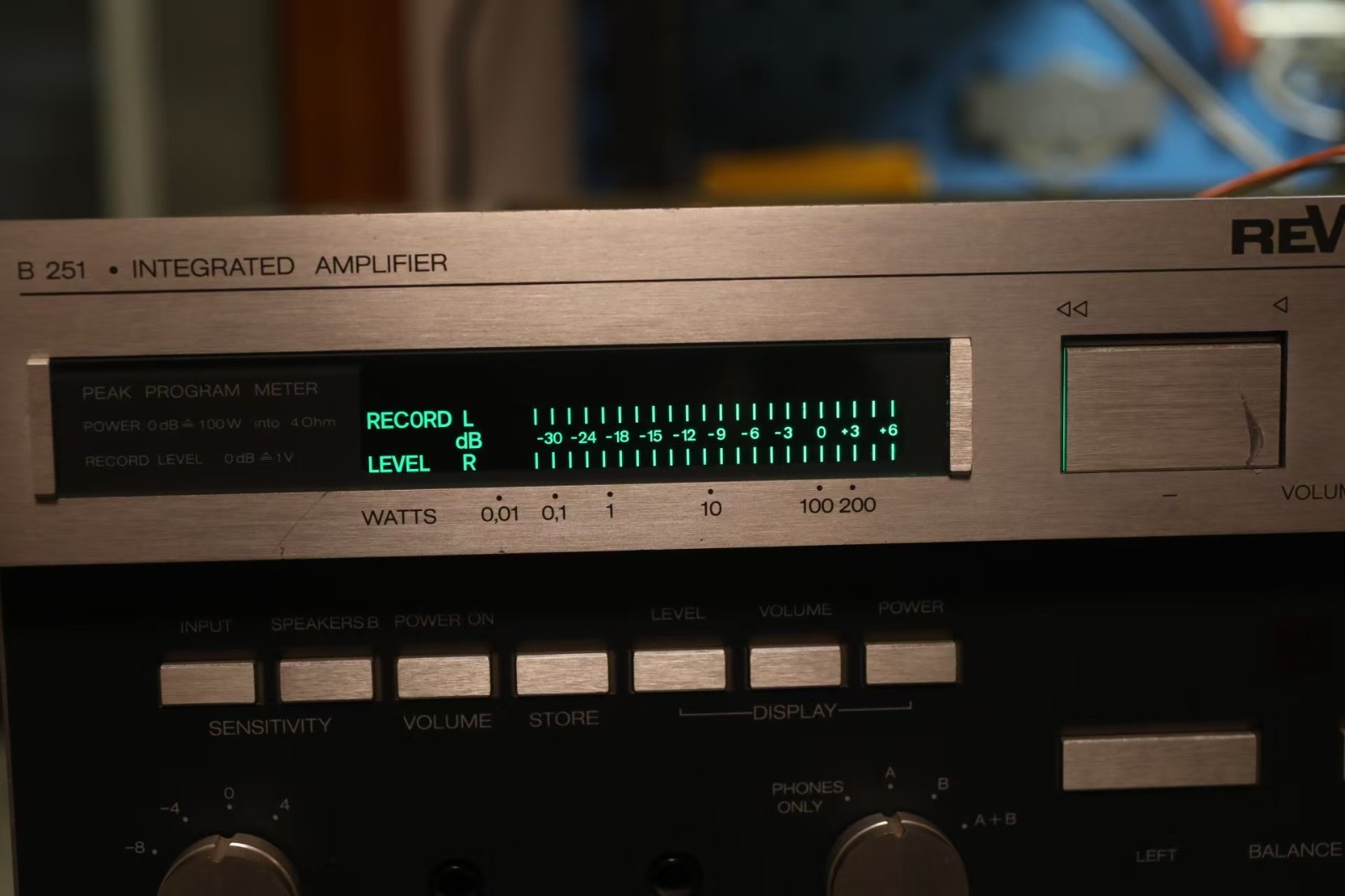 REVOX B251 DISPLAY
