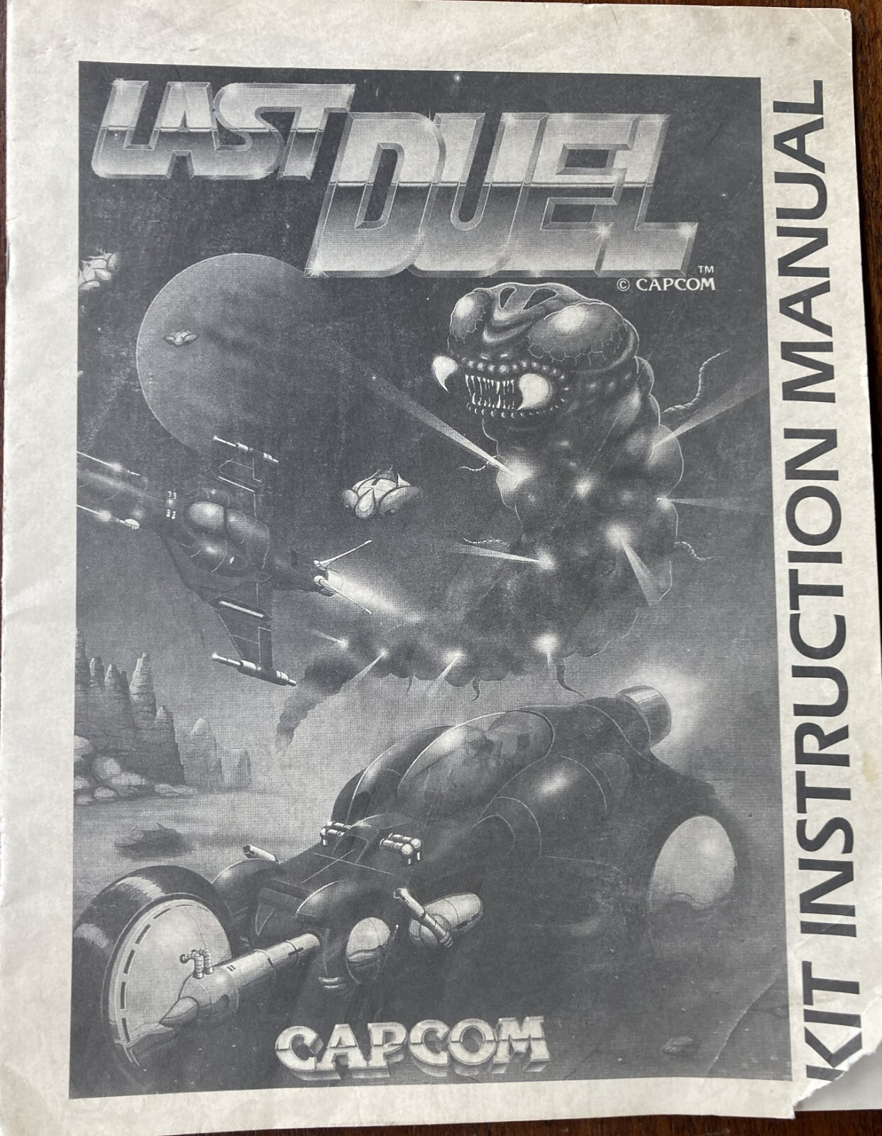 Last Duel Arcade Game Manual