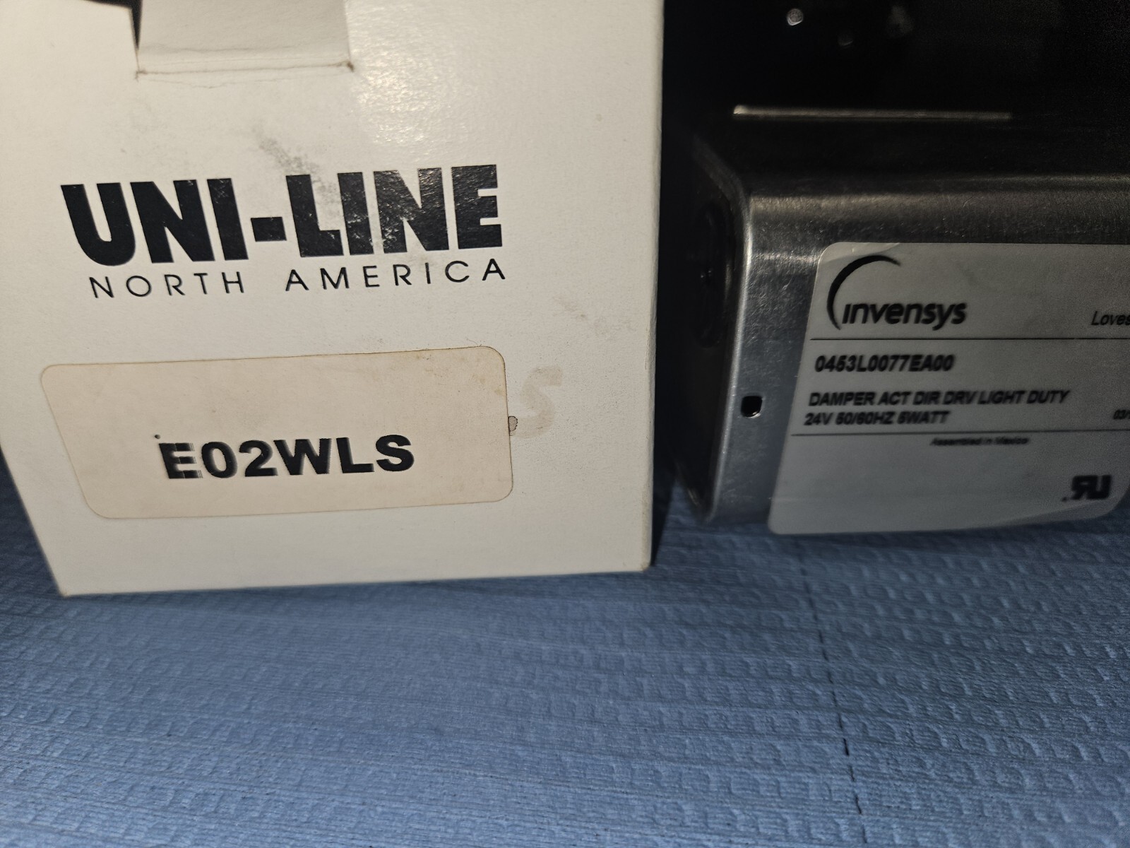 Uni-line Damper Actuator