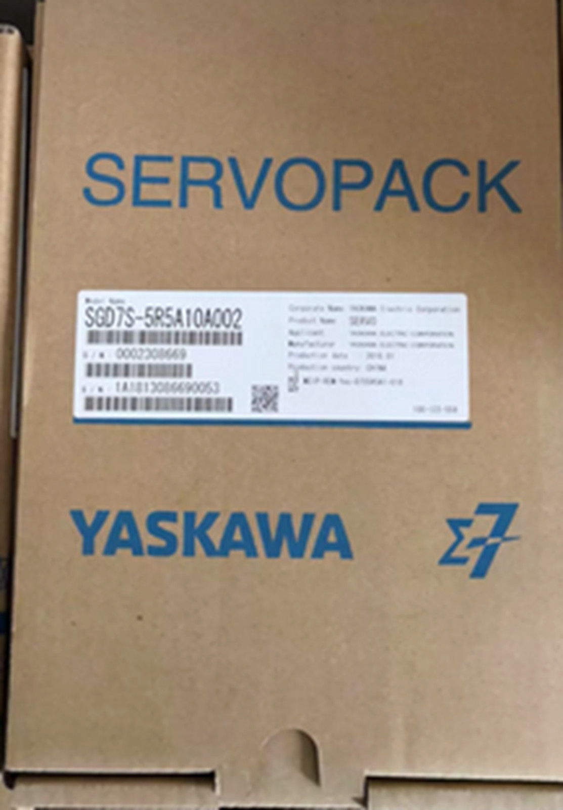 NEW YASKAWA SGD7S-5R5A10A002 Servo Drives