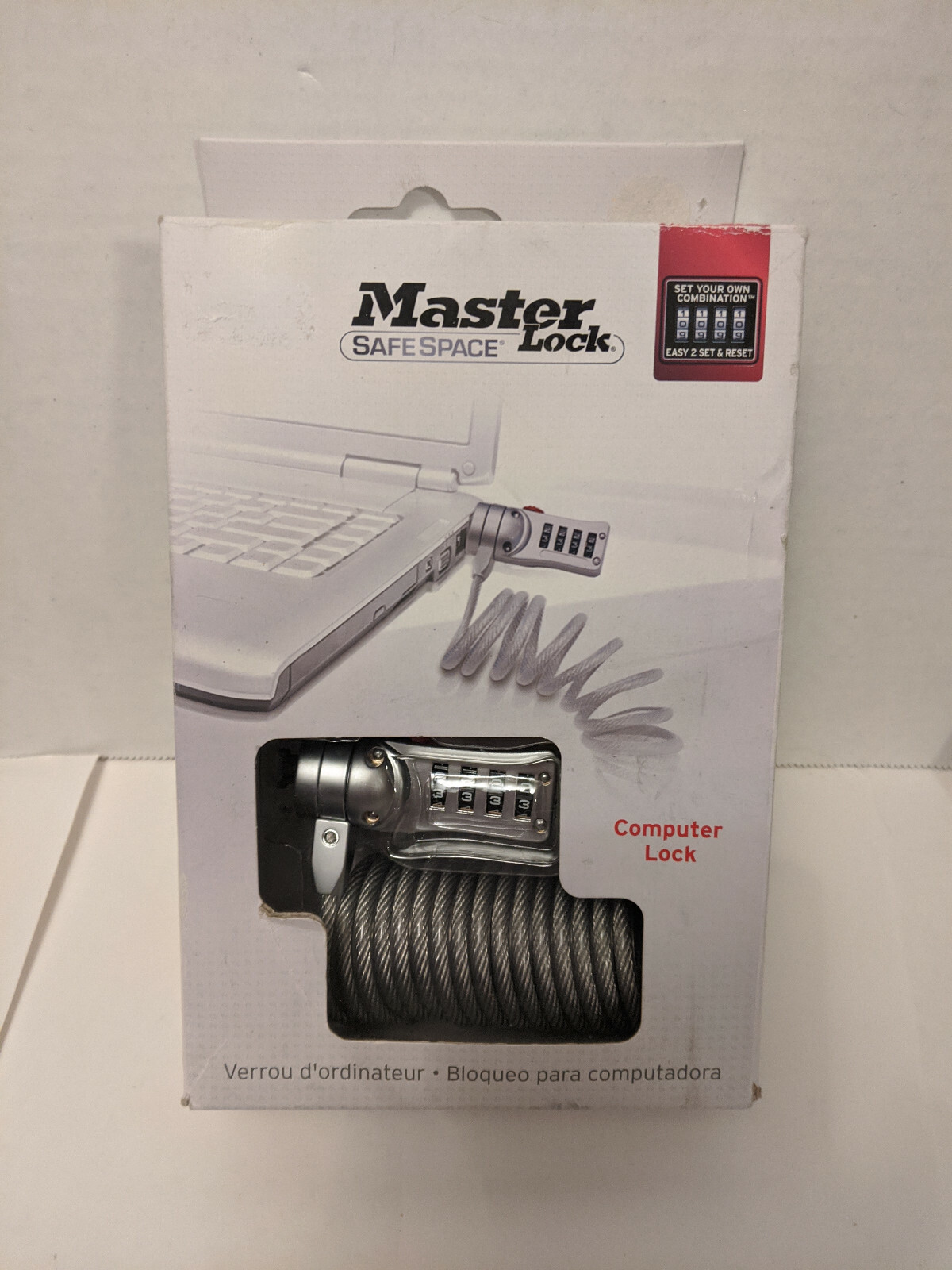 Master Lock Safe Space Computer Lock New Computer Protector