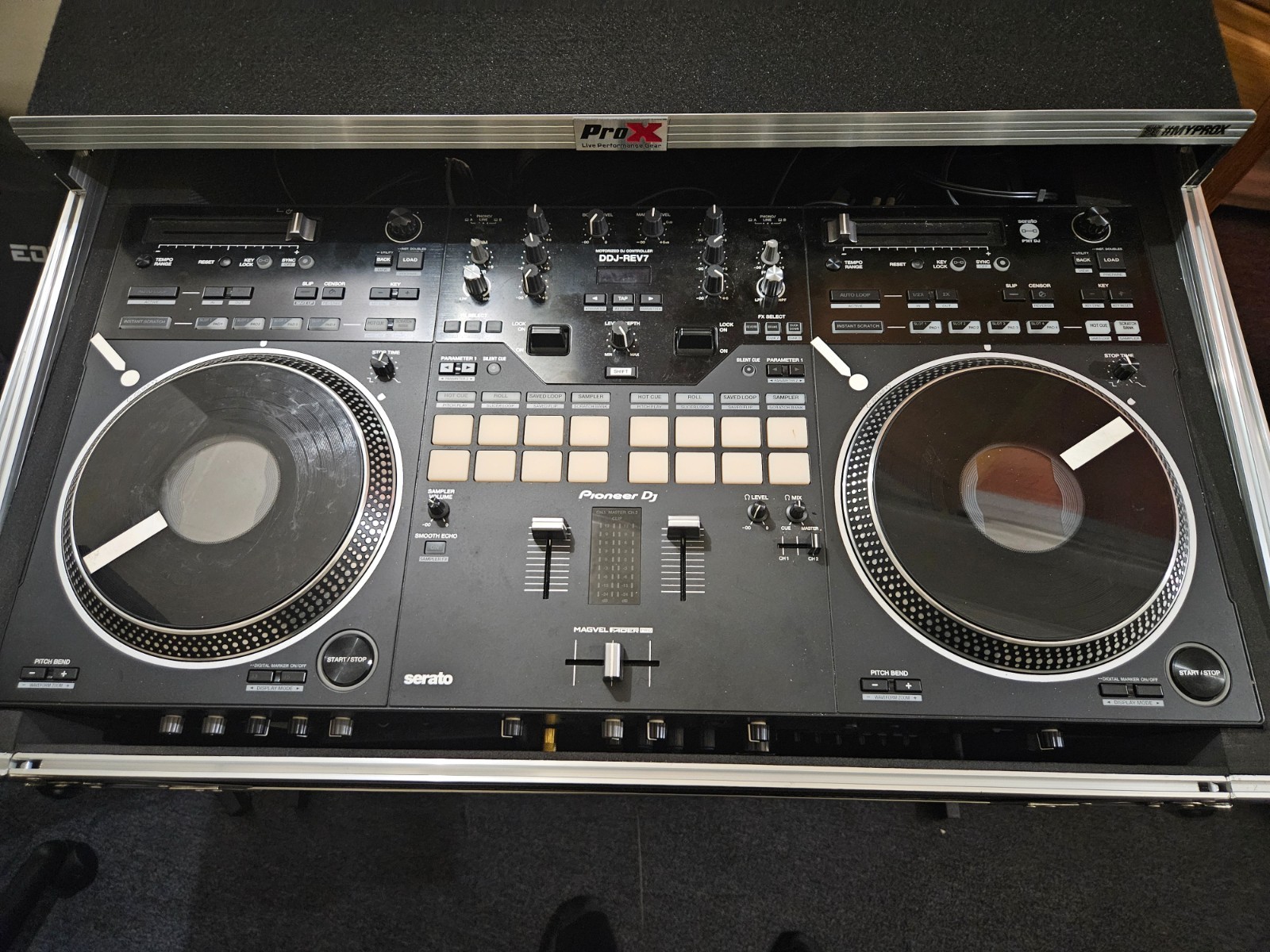 pioneer ddj rev 7 with case