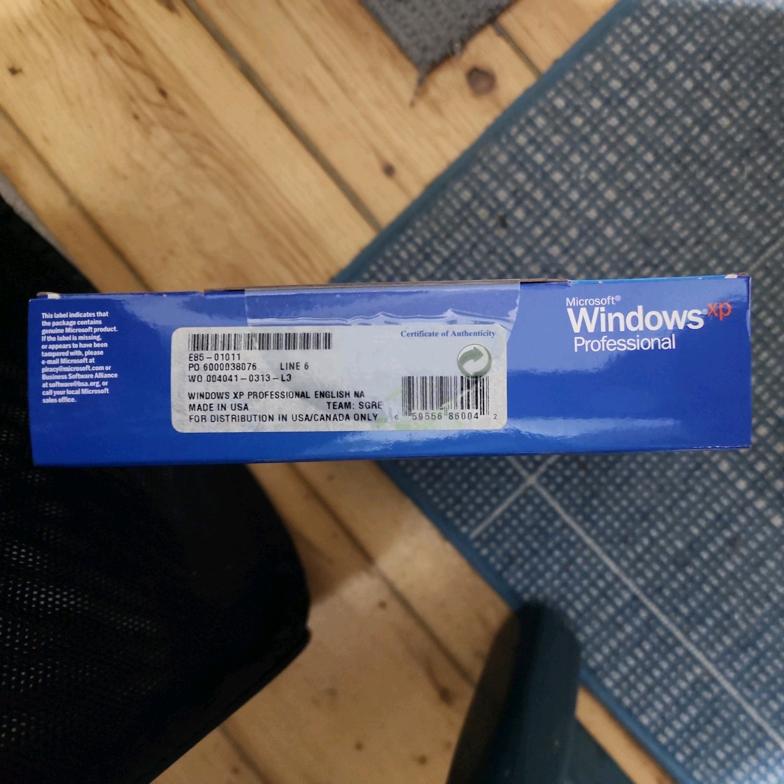 Microsoft Windows XP Professional 2002 Full Retail Box Version - NEW SEALED