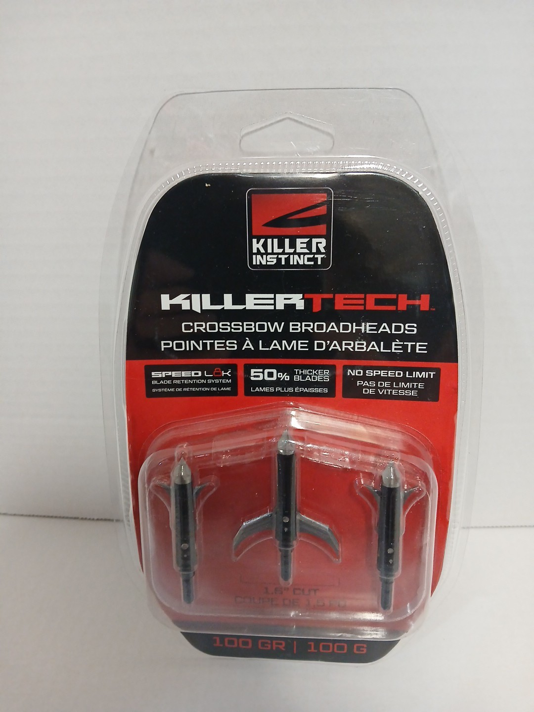 Killer Instinct Crossbow Broadheads Brand New In Package
