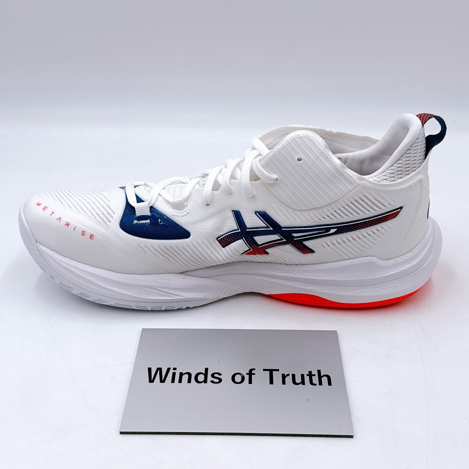 ASICS METARISE 2 1051A089 101 White Indigo Fog Volleyball Shoes US 8 - 15 New