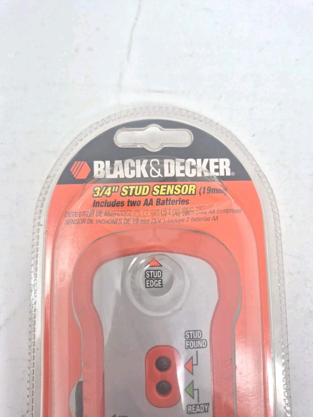 Black and Decker 3/4” SF100 Stud Sensor - New