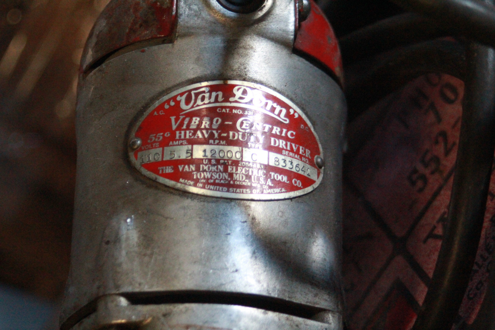 VAN DORN VIBRO-CENTRIC H-D DRIVER #331