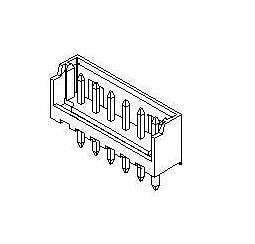 30Pcs 53253-0370  Headers & Wire Housings 3CKT WTB VERT