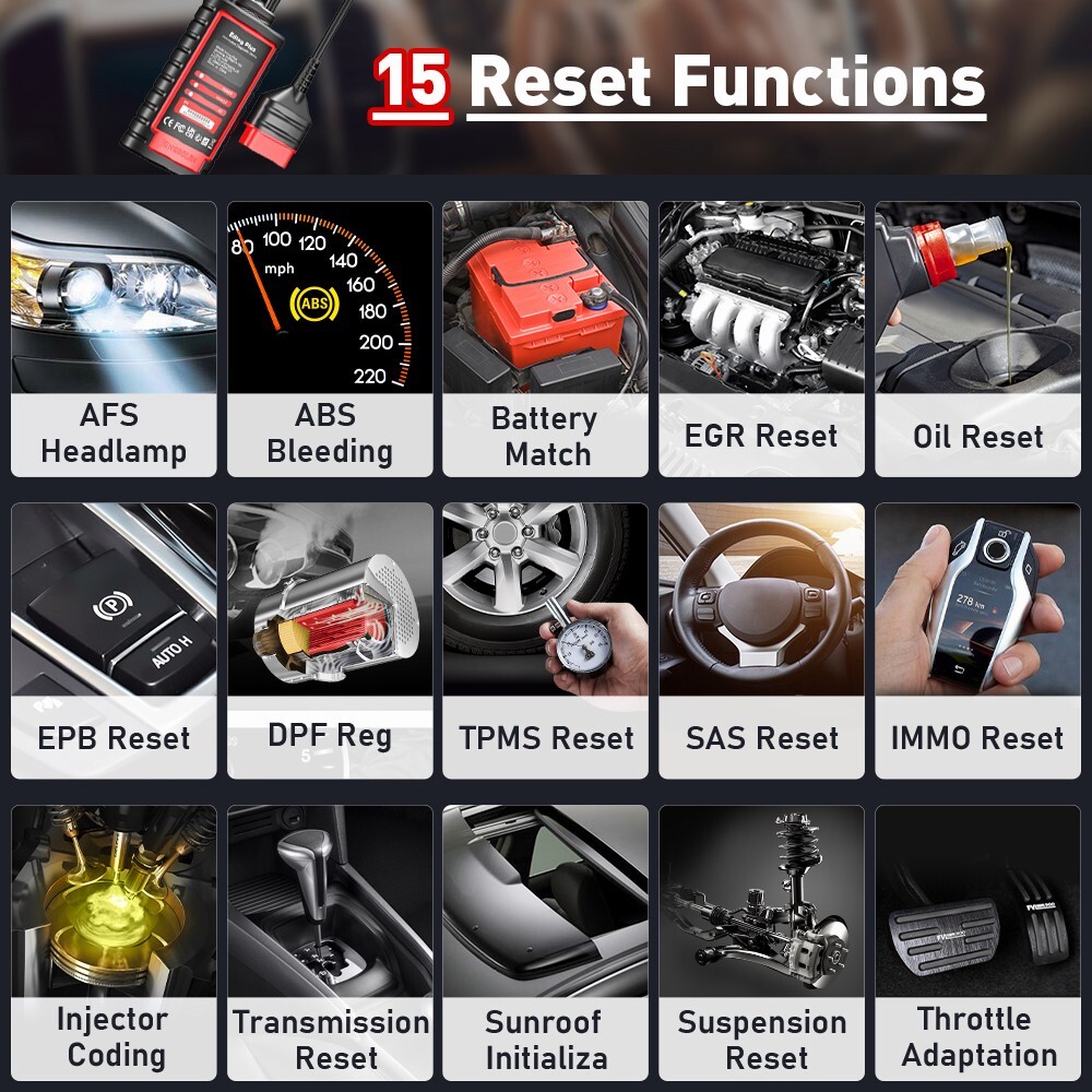 2026 Bluetooth Scanner KINGBOLEN Ediag Plus Car Diagnostic Tool KEY Coding CANFD