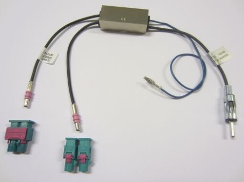 Antenna adapter DIN VW Golf 5 6 V VI RCD 210 310 510 MFD2 Audi A4 A3 from 2005