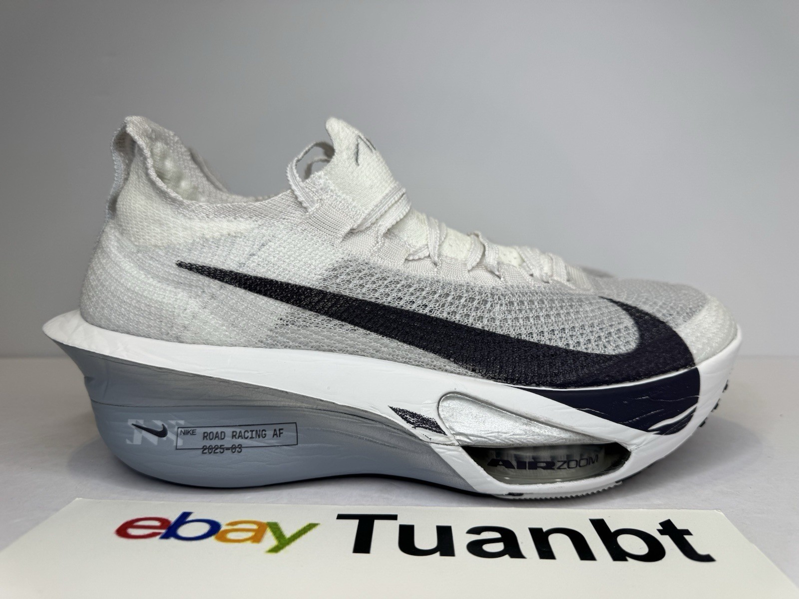 BRAND NEW Nike Air Zoom Alphafly NEXT% 3 Women's Shoes Pure Platinum FD8315 102