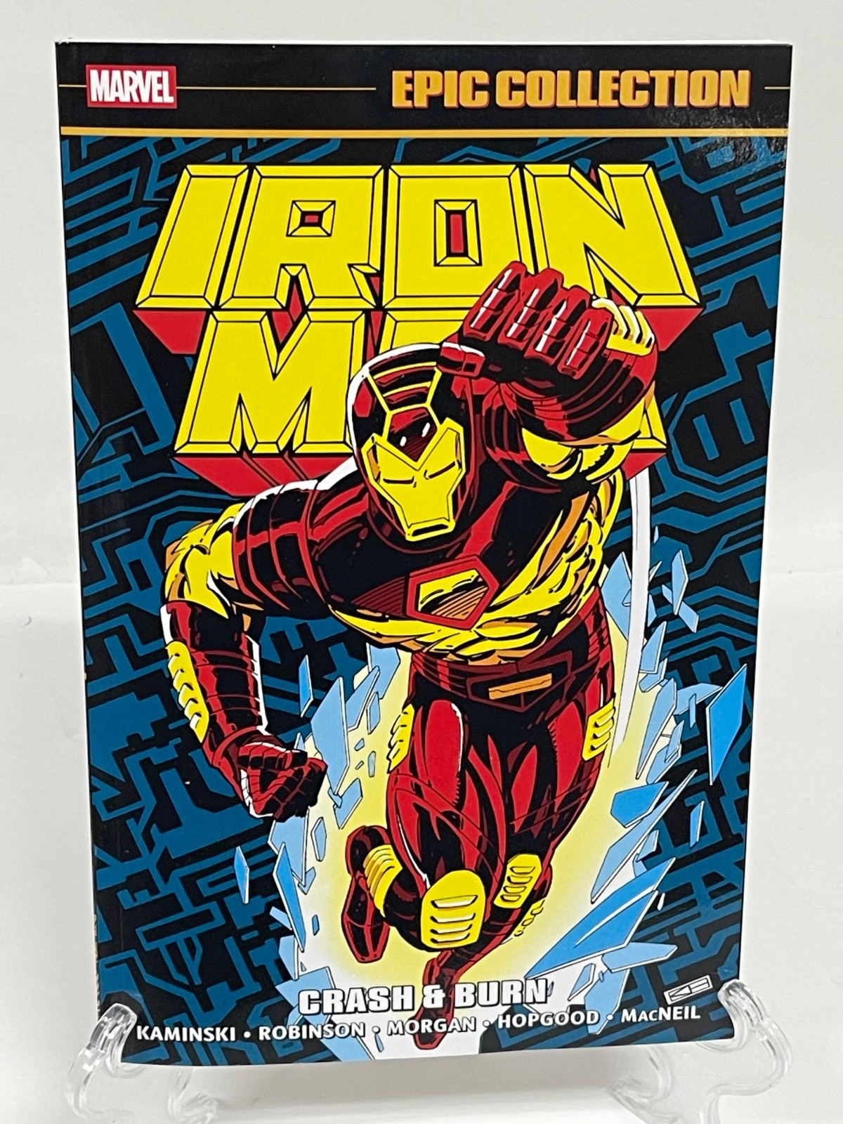 Iron Man Epic Collection Vol 19 Crash & Burn Marvel Comics TPB Trade Paperback