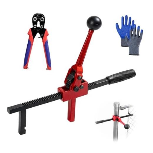 Fence Stretcher Tool, Heavy Duty Chain Link & Barbed Wire Fence Stretcher Tool