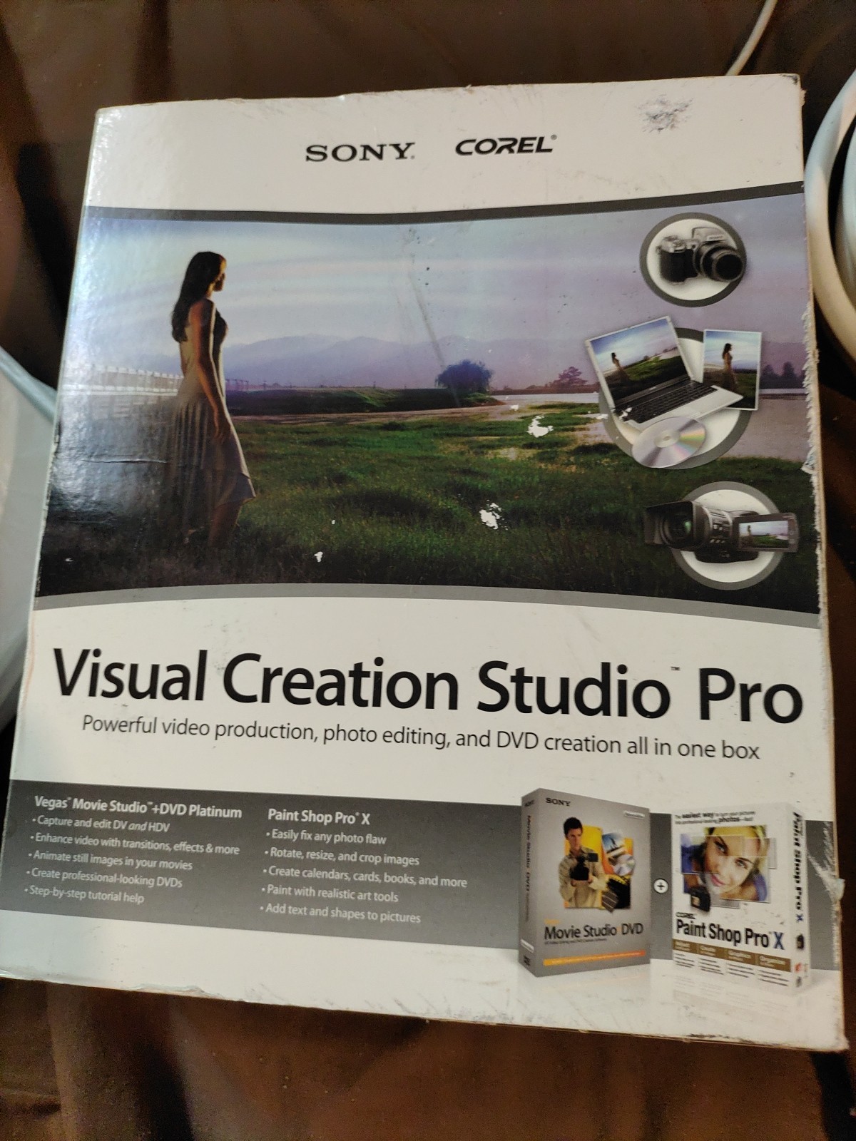 Corel Sony Visual Creation Studio Pro_Retail Box