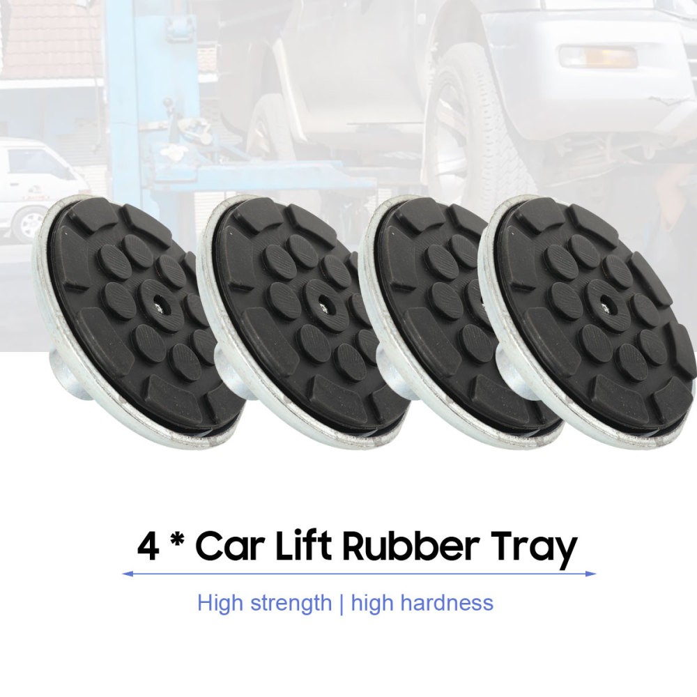 4pc Car Lift Rubber tray Heightening Feet Plus High Leg Pads Shaft Diameter 35mm