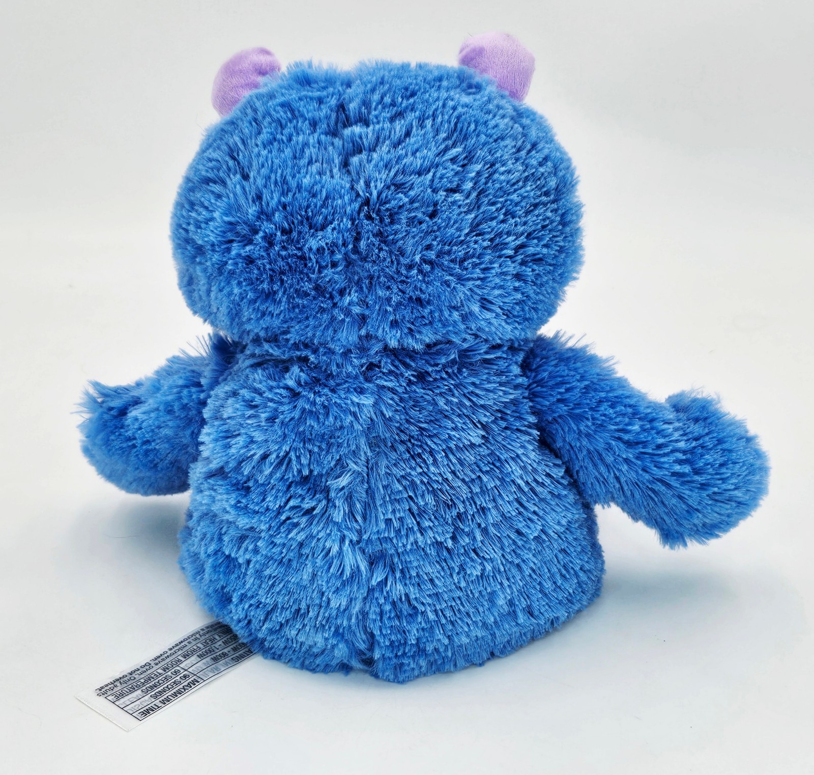 Warmies Blue Monster Microwavable Heating Pad Animal Used
