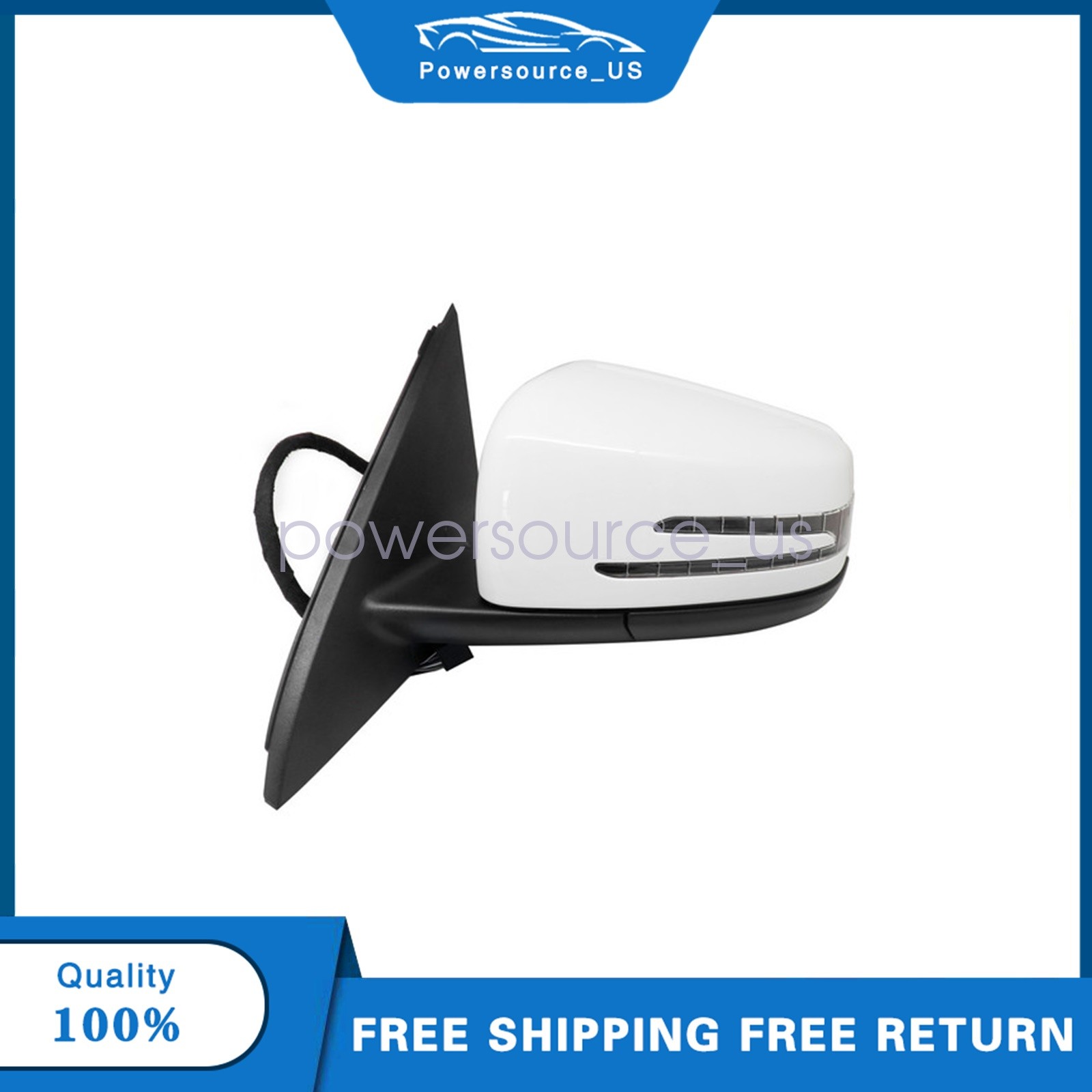 New DRIVER SIDE MIRROR With Blind Spot For Mercedes GLA250 GLA45 2013-20