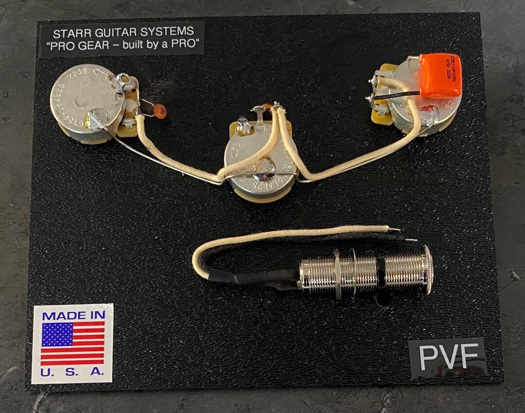 Peavey Foundation Bass wiring harness upgrade!  CTS - Orange Drop - Switchcraft!